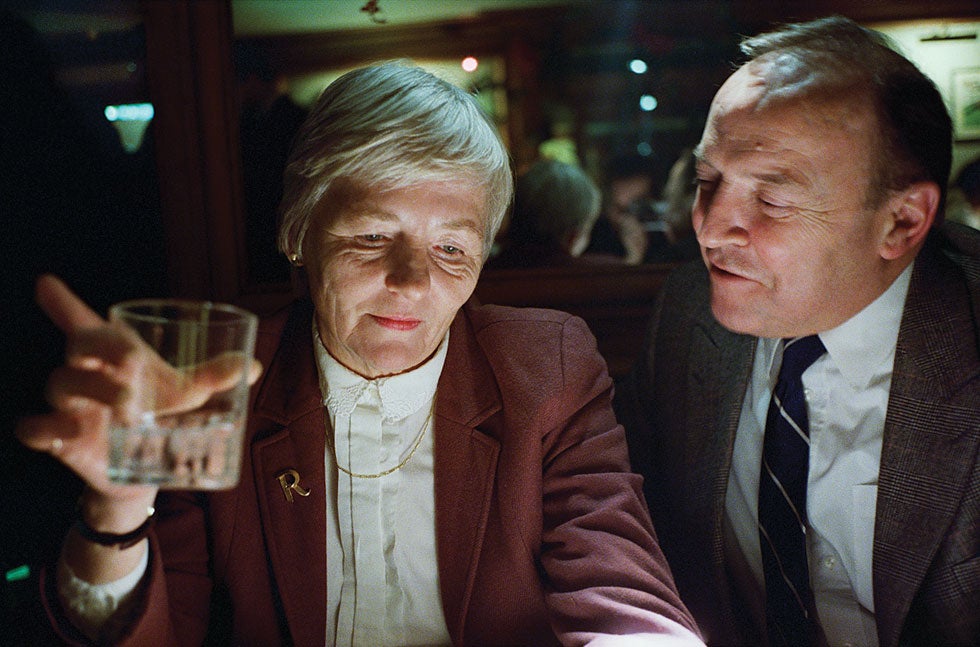 _My Mother and Father At The Bar_, London, 1990