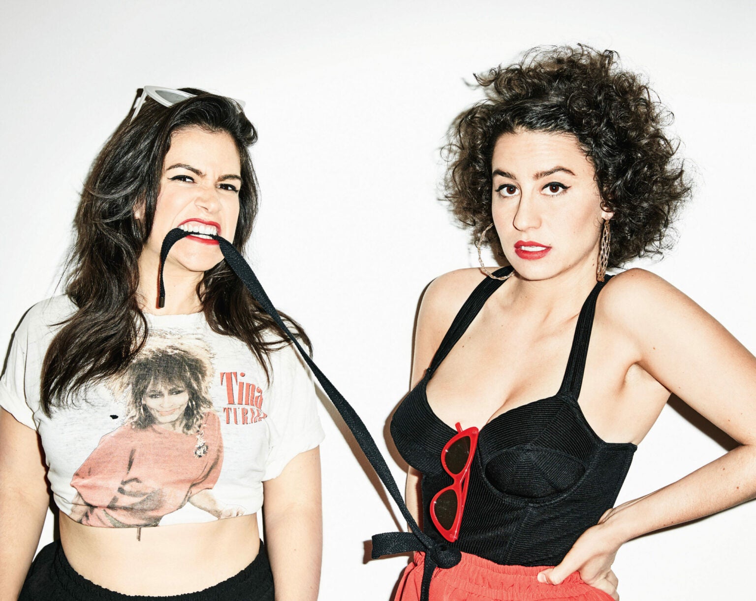 Abbi Jacobson and Ilana Glazer of Broad City for the March issue of Playboy...