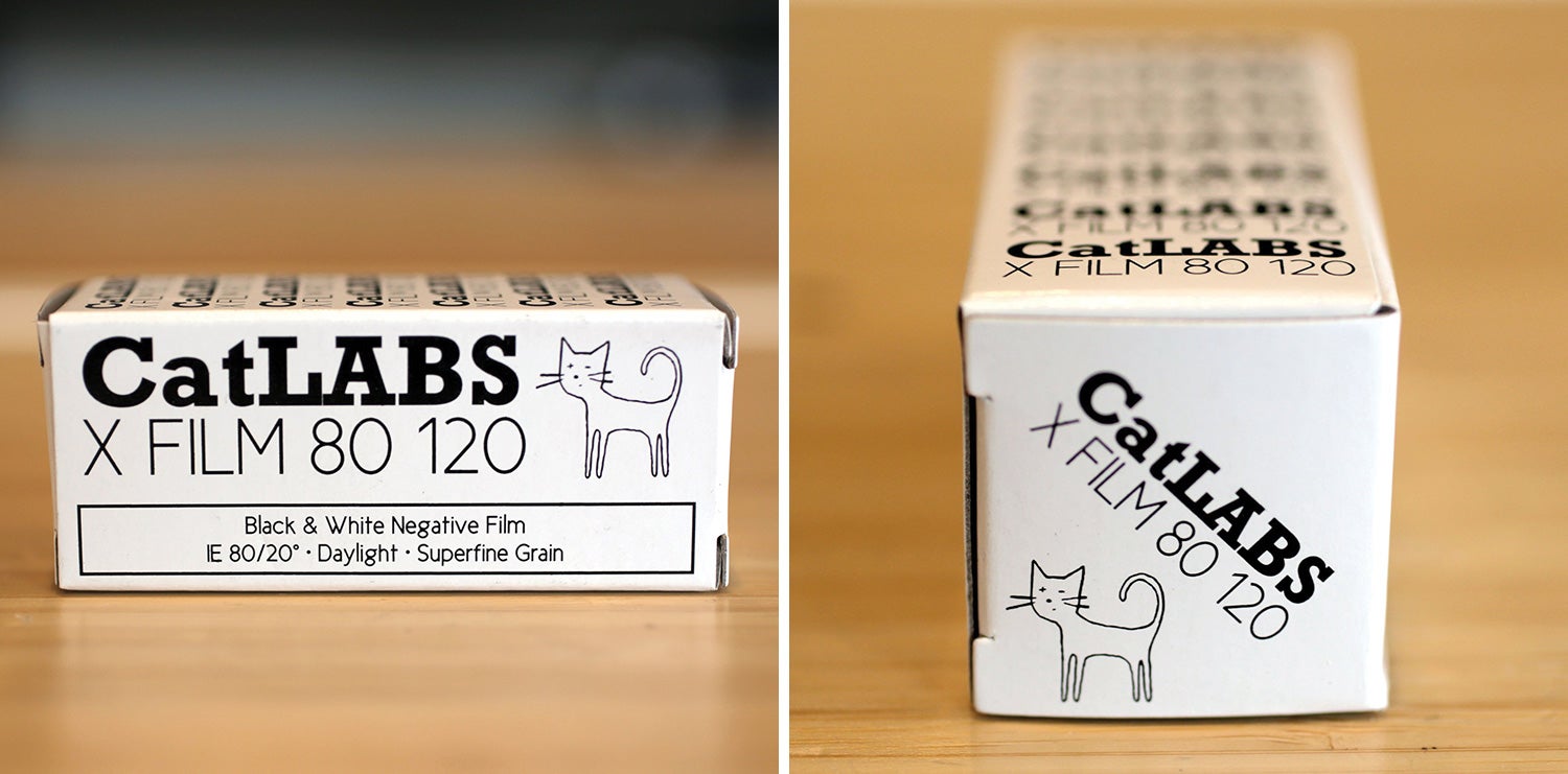 CatLABS FILM 80 is a new black and white medium format film