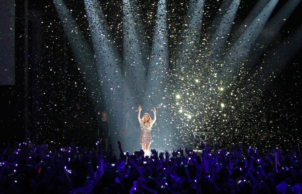 Carrie Underwood takes the stage in front of a packed house at the 2012 CMT Music Awards in Nashville, Tennessee. Harrison McClary is a commercial photographer based in Nashville. He has shot everything from Super Bowls and presidential elections to ad campaigns for Pepsi and Nissan. See more of his work on his <a href="http://mcclary.zenfolio.com/">personal site</a>.