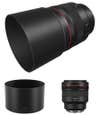 Canon RF 85mm F1.2 L portrait lens details