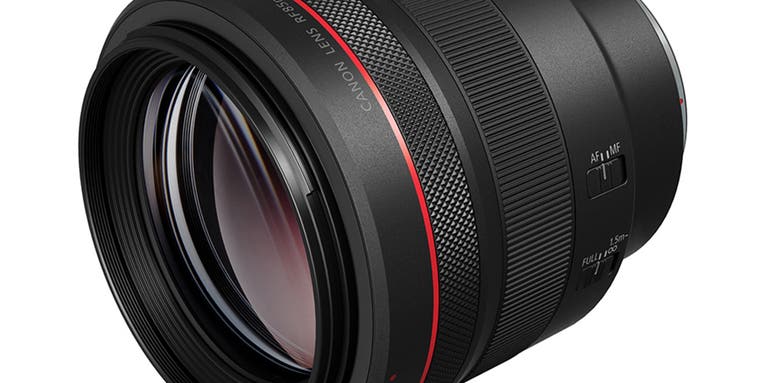 The Canon RF 85mm F1.2 L portrait lens is the first RF lens with BR optics