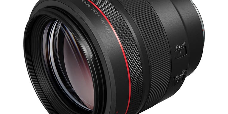 The Canon RF 85mm F1.2 L portrait lens is the first RF lens with BR optics The Canon RF 85mm F1.2 L portrait lens is the first RF lens with BR optics