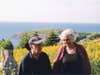 Robert and June in yellow field of flowers