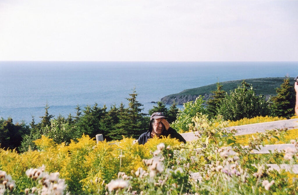 Robert Frank in Mabou, Nova Scotia