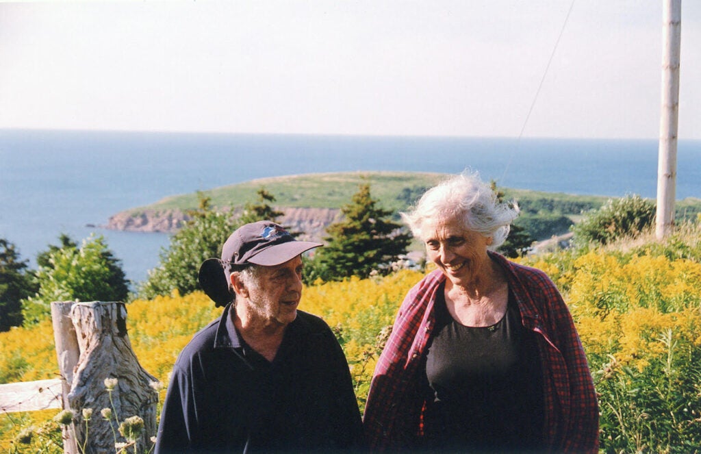 Robert Frank with his wife June