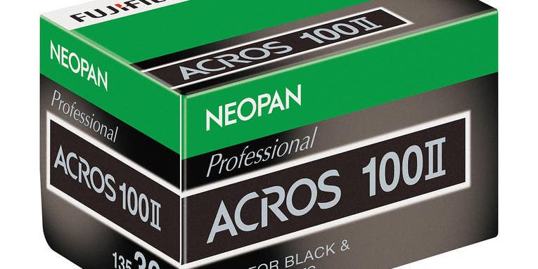 Fujifilm’s upcoming Neopan Acros 100 II black-and-white film upgrades a classic stock