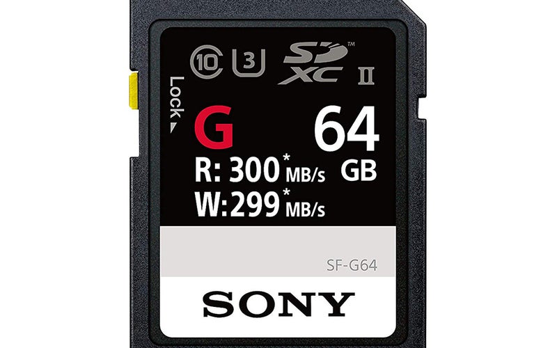 Sony SF G card