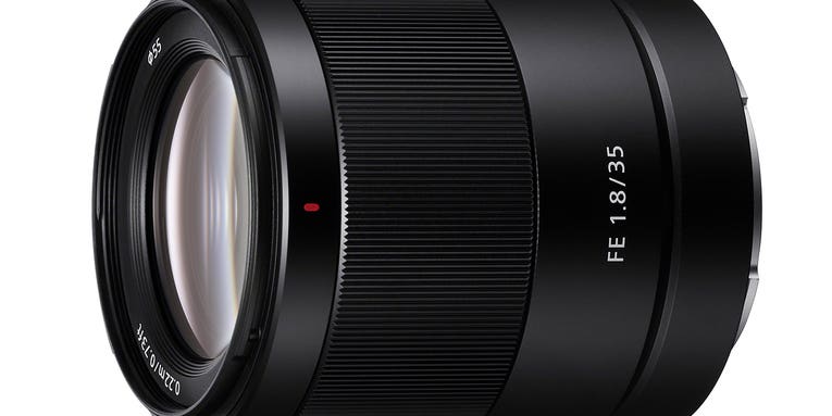 Sony’s new FE 35mm F1.8 is a super fast and super light prime lens