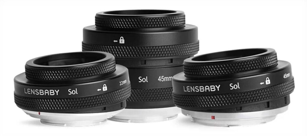 Lensbaby camera mounts