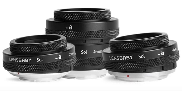 Lensbaby adds Canon RF and Nikon Z mount options to a number of lenses
