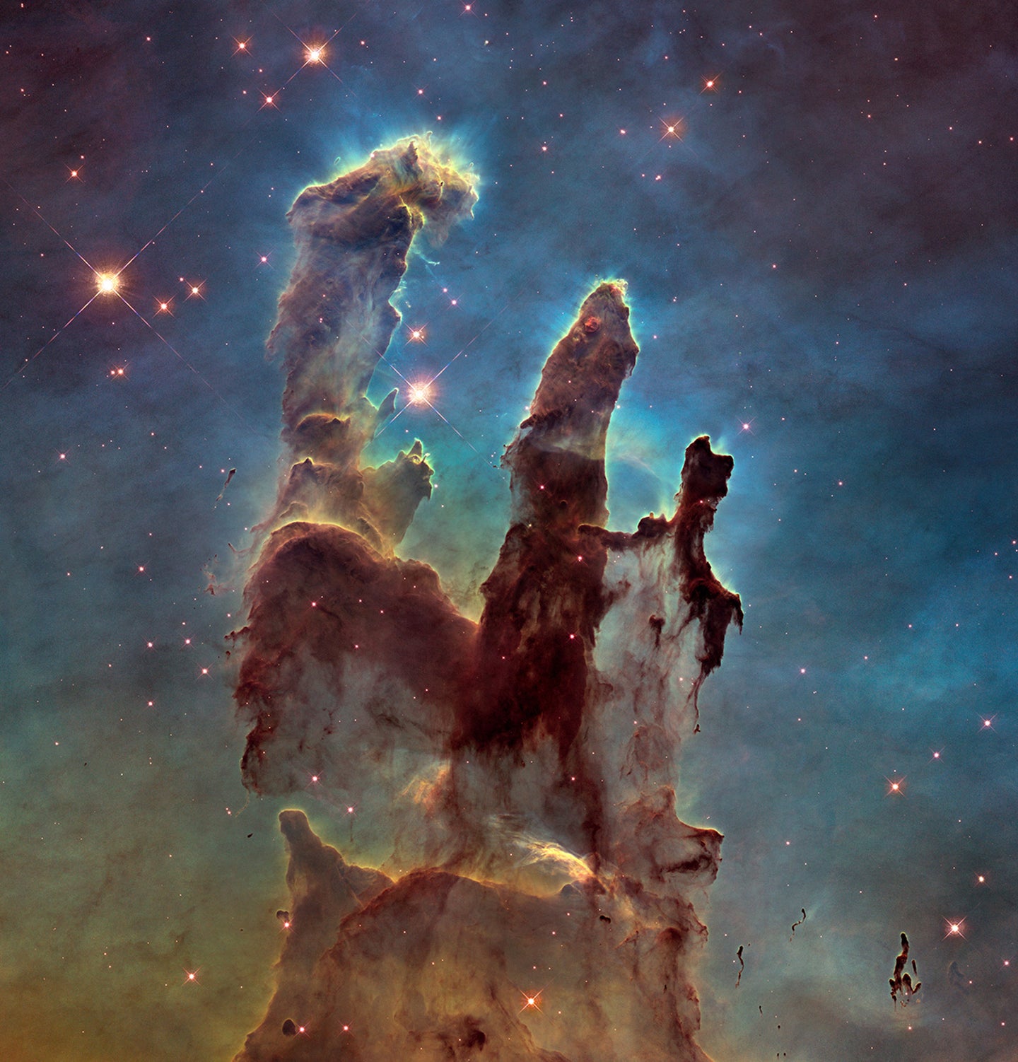 Hubble Photograph Pillars of Creation