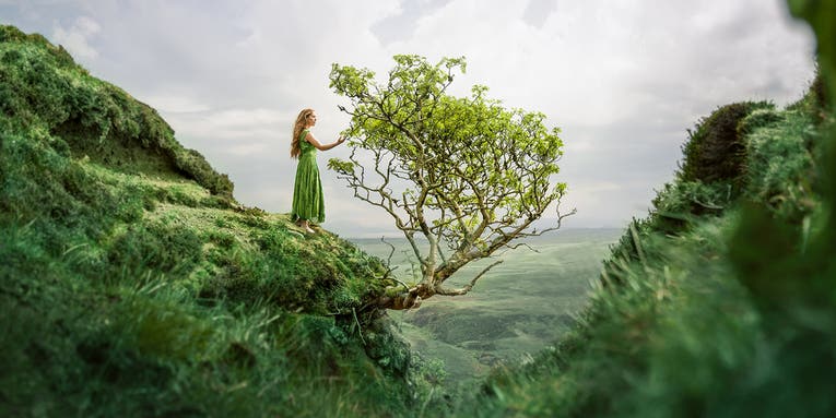 How Lizzy Gadd combines nature photography and self-portraits