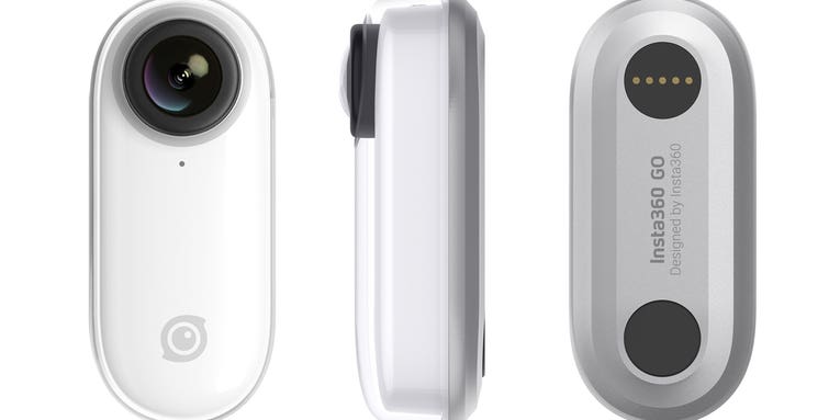 The Insta360 GO is a wearable camera that weighs less than an ounce