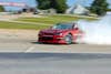 Racecar drifting on track