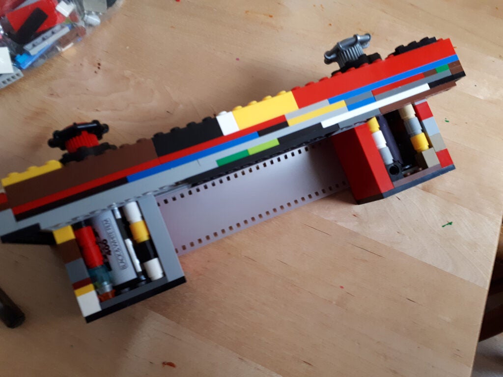 Matt Perry handmade lego camera