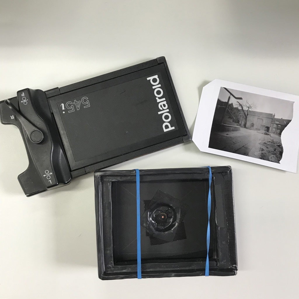 This zine features homemade cameras and the wild images that they created