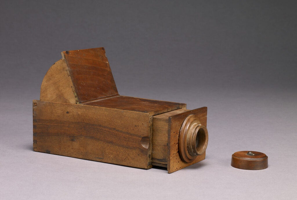 wooden camera