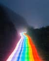 hasselblad photography rainbow road