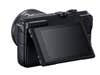 Canon EOS M200 Camera tilting touchscreen