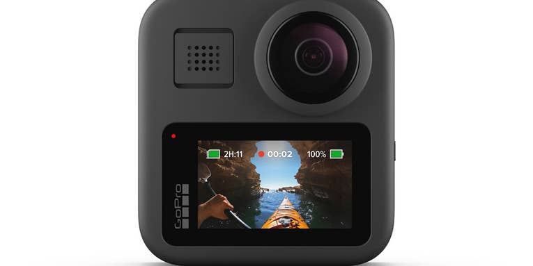 The GoPro Max camera has two lenses that go beyond 360 video The GoPro Max camera has two lenses that go beyond 360 video