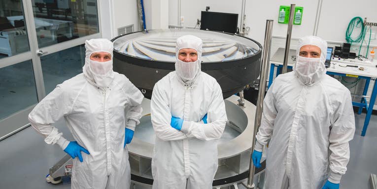 The world’s largest optical lens will photograph the stars of the southern sky in 2023 The world’s largest optical lens will photograph the stars of the southern sky in 2023