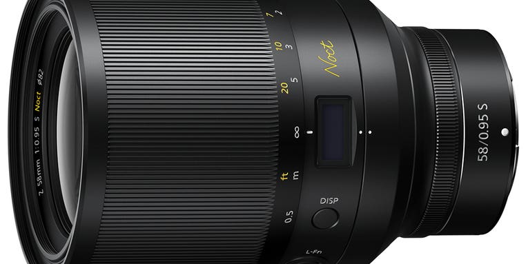 The 58mm F0.95 Noct is Nikon’s fastest lens ever