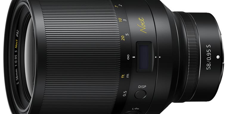 The 58mm F0.95 Noct is Nikon’s fastest lens ever The 58mm F0.95 Noct is Nikon’s fastest lens ever