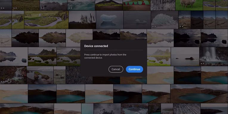 Adobe teases Lightroom’s camera-to-tablet seamless import function in new video Adobe teases Lightroom’s camera-to-tablet seamless import function in new video