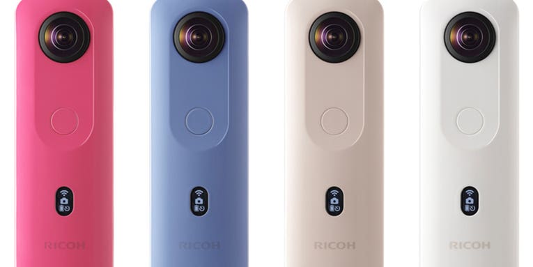 Ricoh’s Theta SC2 is a 360 camera aimed at enthusiasts