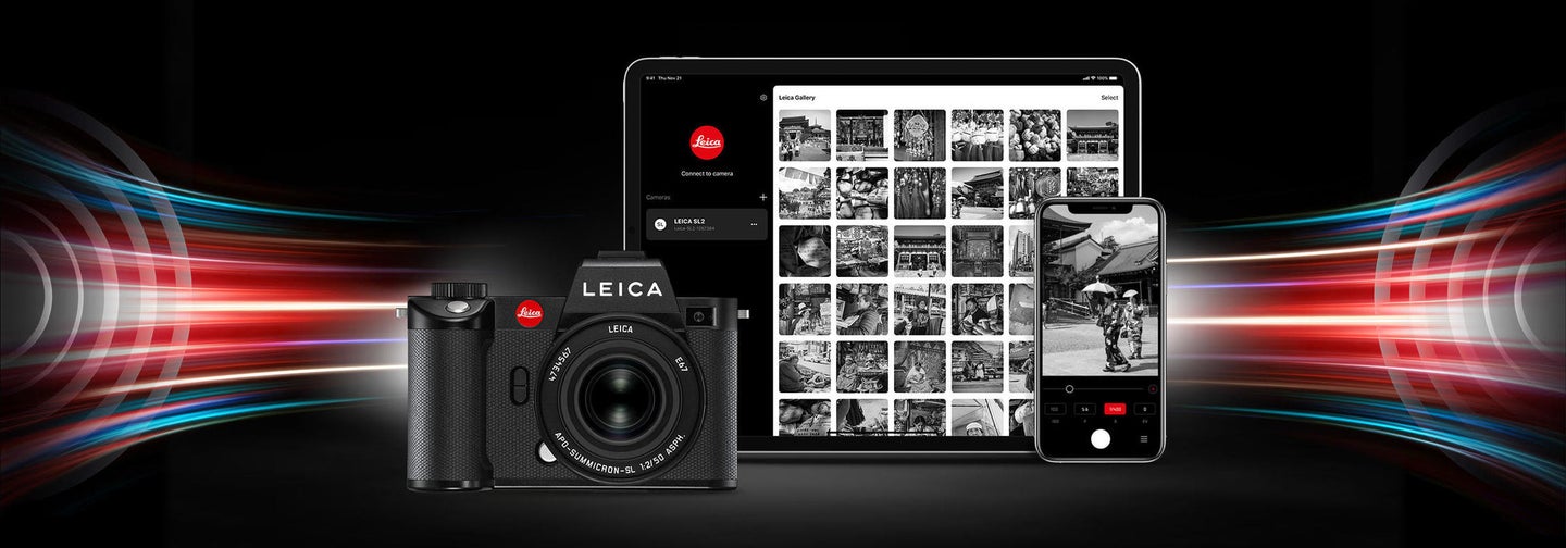 Leica Foto transfer app