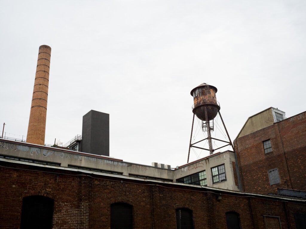Water tower in Brooklyn