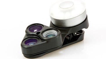Use this offer code to get 15 percent off this 3-lens smartphone camera attachment