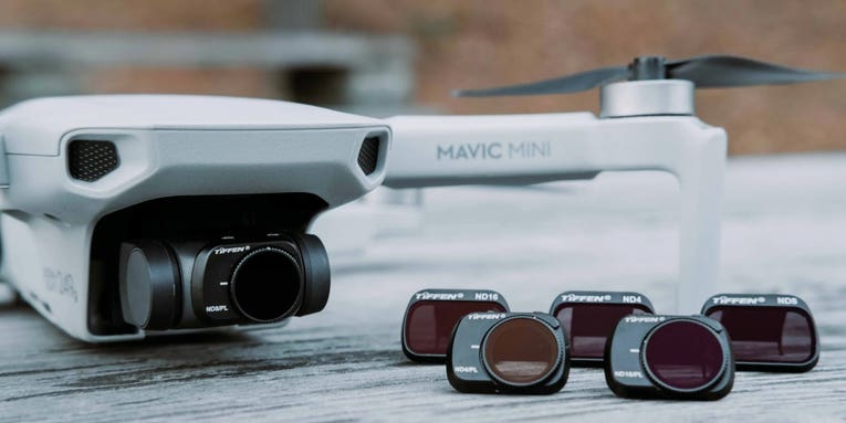 Tiffen’s new ND filters teach DJI’s new drone cameras optical tricks Tiffen’s new ND filters teach DJI’s new drone cameras optical tricks