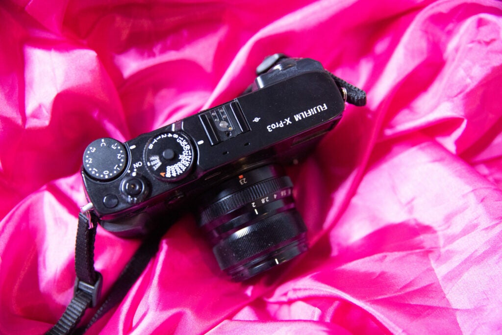 Fujifilm X-Pro3 top view