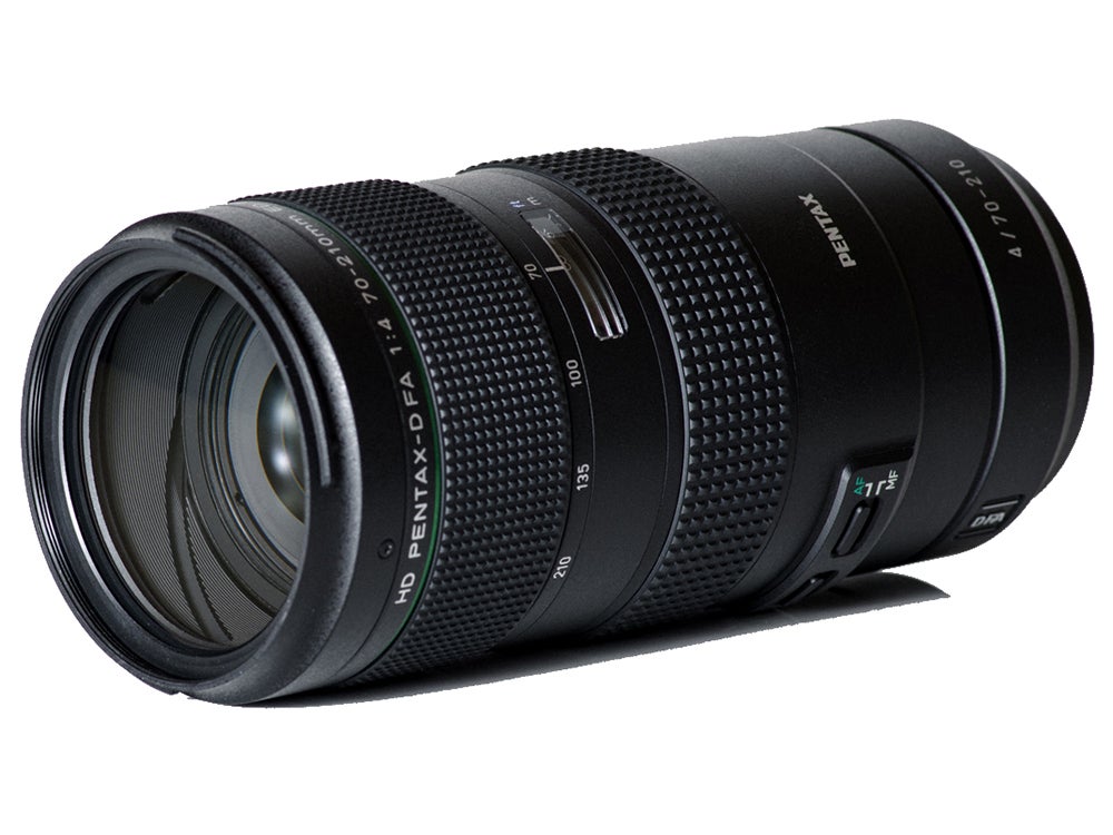 HD PENTAX-D FA 70-210mm F4 ED SDM WR lens
