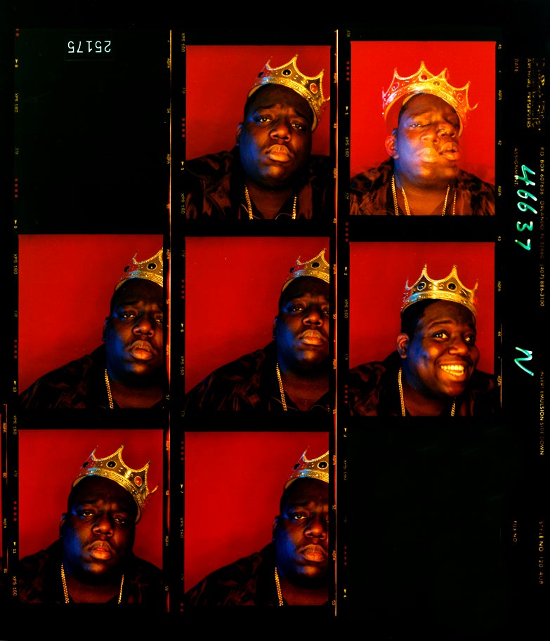 Biggie Smalls, King of New York, Wall Street, New York, 1997.