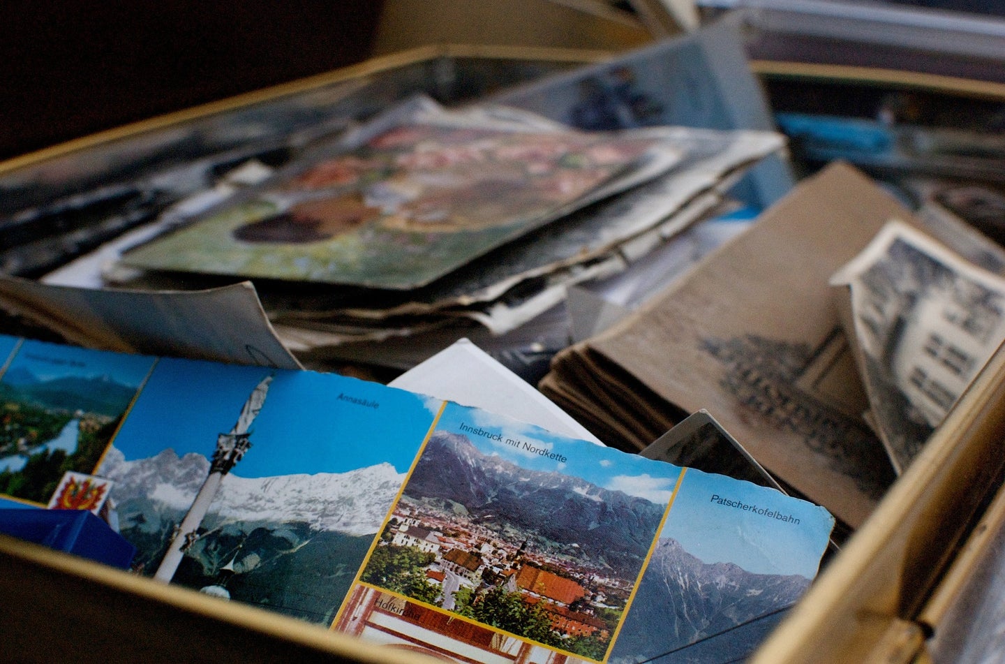 Old photo prints.