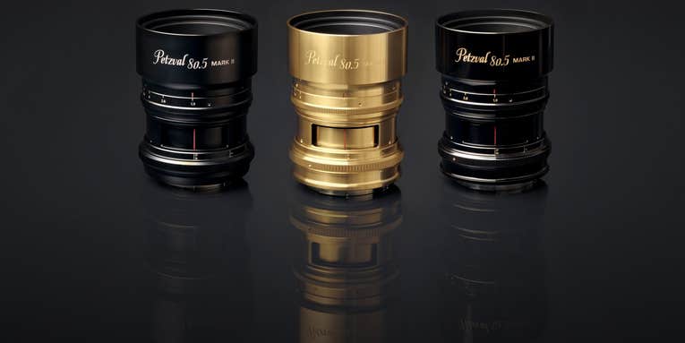 Lomography is raising funds on Kickstarter for a new Petzval lens with swirly bokeh