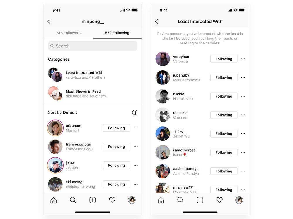 A new setting inside of the Instagram app