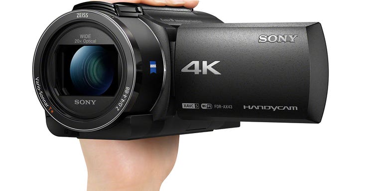 Sony releases new 4K Handycam with image stabilization