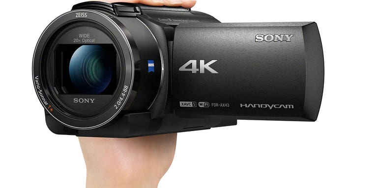 Sony releases new 4K Handycam with image stabilization Sony releases new 4K Handycam with image stabilization