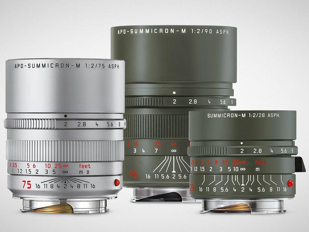 Leica limited edition lenses