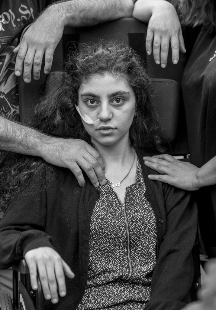 Ewa, 15-year-old Armenian girl who has recently woken from catatonic state brought on by Resignation Syndrome