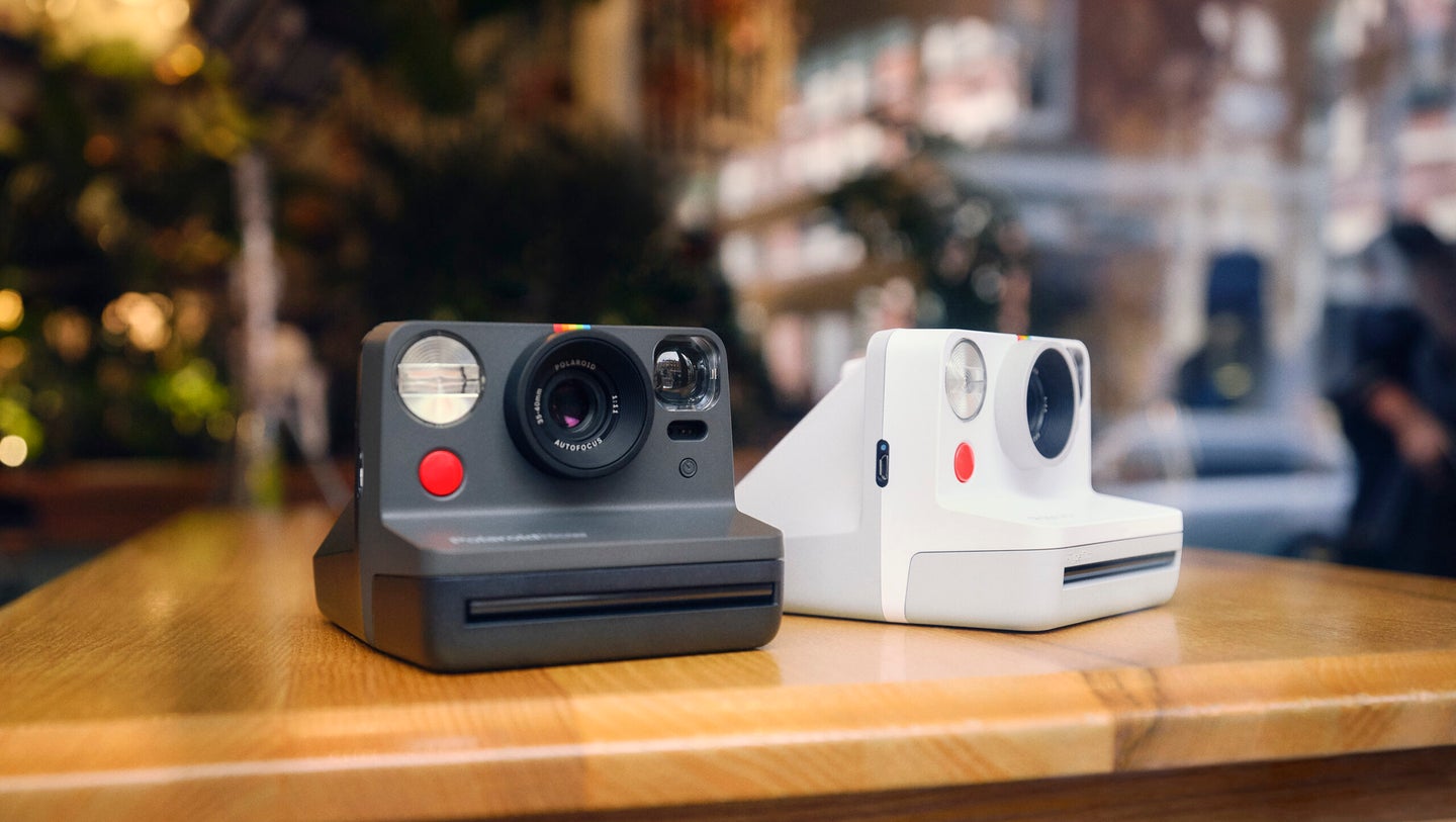 Polaroid instant camera, Polaroid Now.