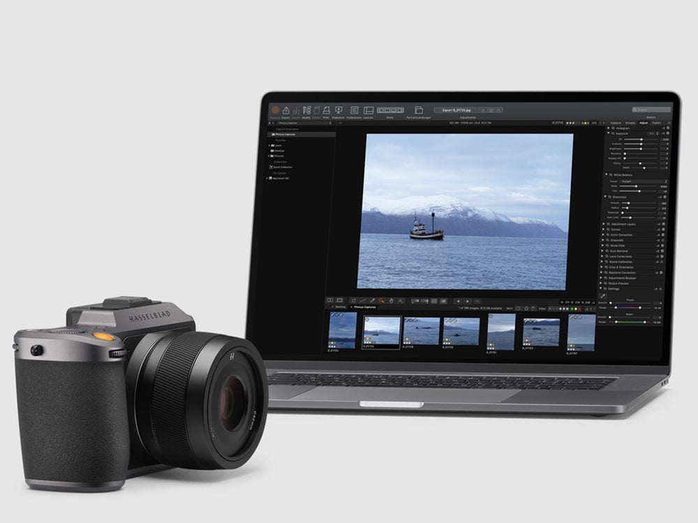 Hasselblad's editing app Phocus