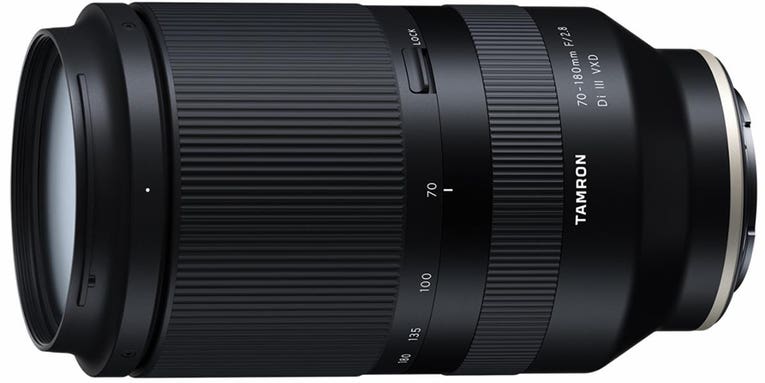 Tamron announces availability of 70-180mm F/2.8 Di III VXD lens for Sony full-frame cameras Tamron announces availability of 70-180mm F/2.8 Di III VXD lens for Sony full-frame cameras
