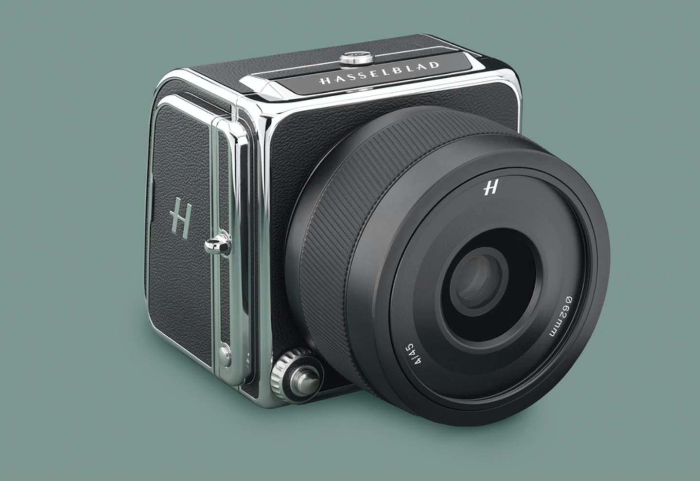 Hasselblad 907X 50C camera on green