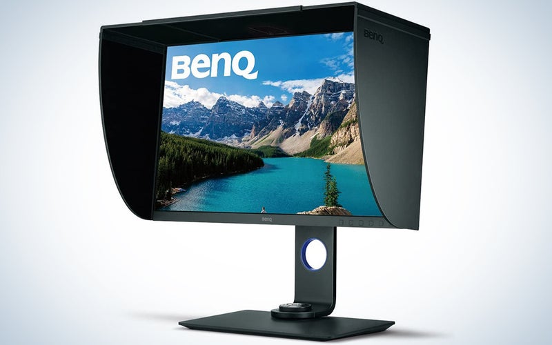 BenQ SW271 27 Inch 4K HDR Professional IPS Monitor |10-Bit with 14-Bit 3D LUT Hardware Calibration| Aqcolor for Accurate Reproduction | Detachable Shading Hood, Black