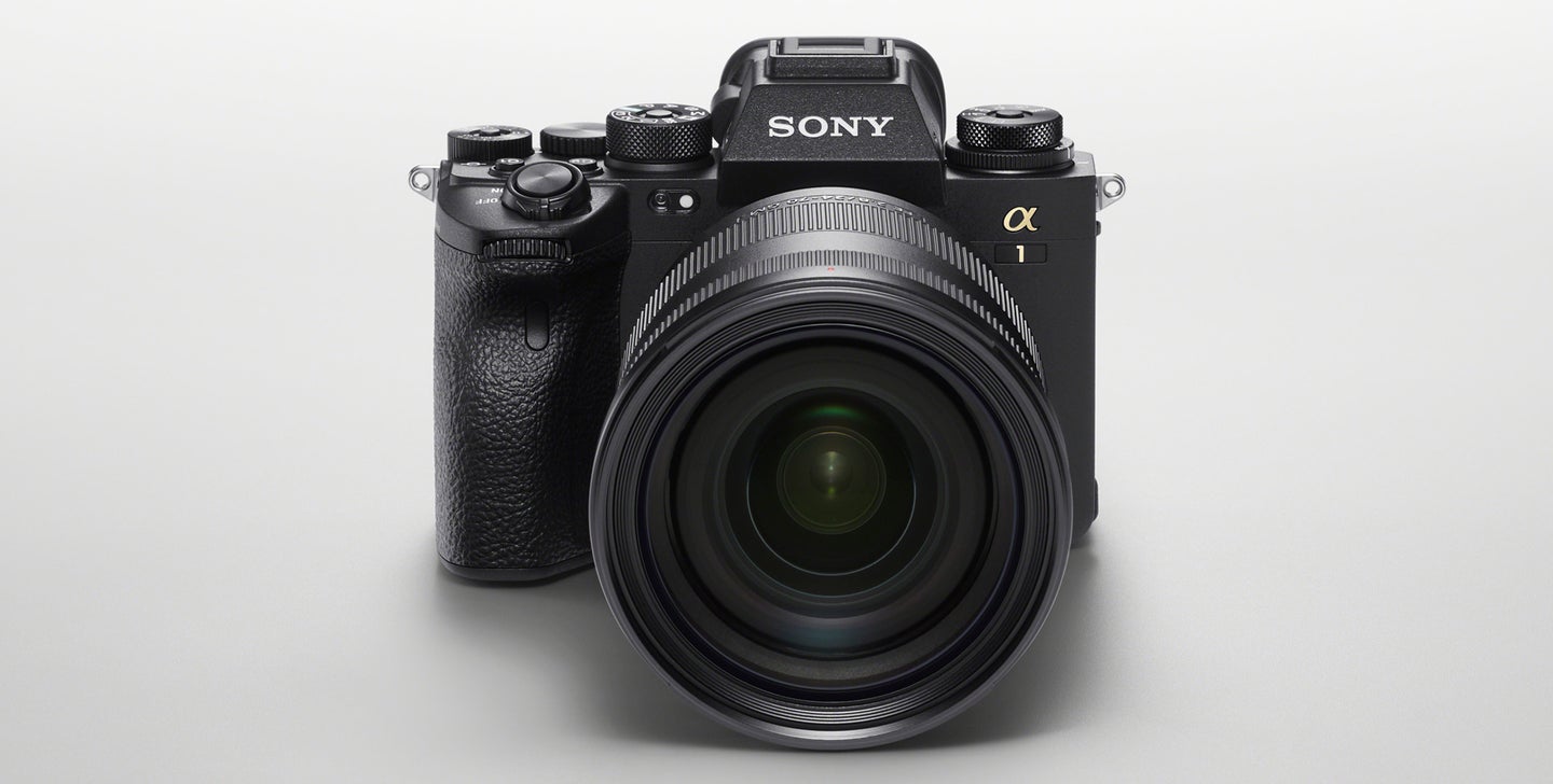 sony alpha one camera